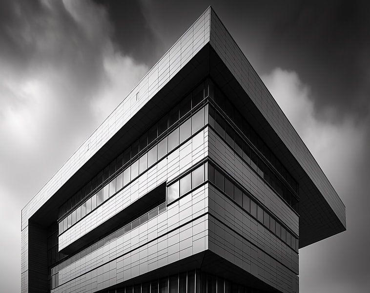 Moderne architectuur van fernlichtsicht