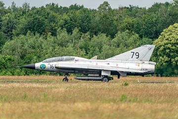 Saab Draken. van Jaap van den Berg