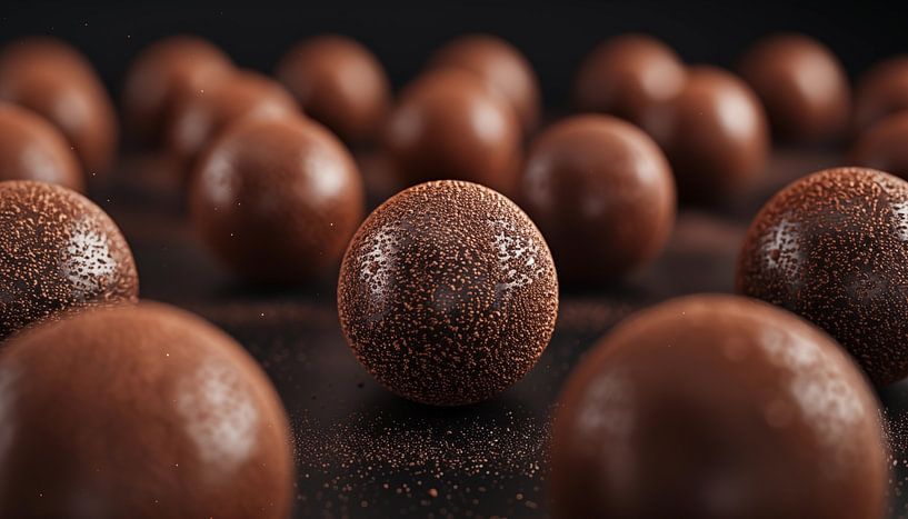 Cacao balletjes panorama van TheXclusive Art