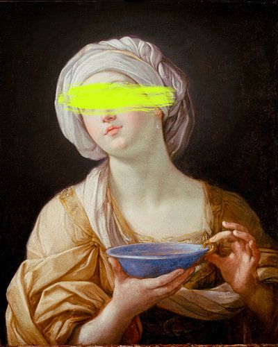 Portrait of a woman, original (1638) by Guido Reni