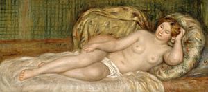 Auguste Renoir. Reclining nude