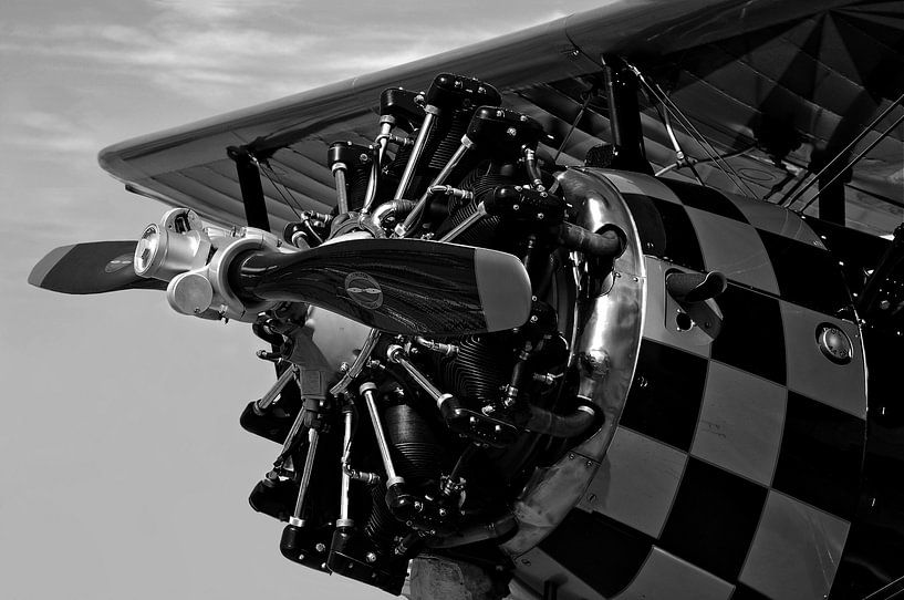 Airplane Old Engine von René Koert