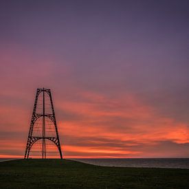 Le phare de Texel sur Sjoukelien van der Kooi