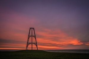 Le phare de Texel sur Sjoukelien van der Kooi