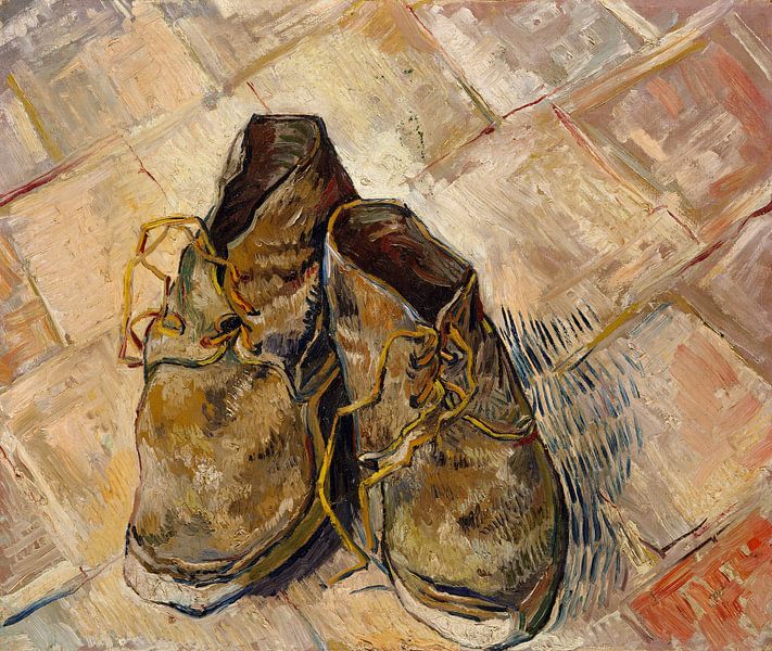 Vincent van Gogh. Schuhe von 1000 Schilderijen