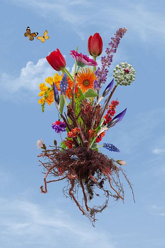 Flowers in the sky III