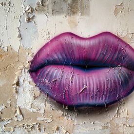 Lippen op de Muur.