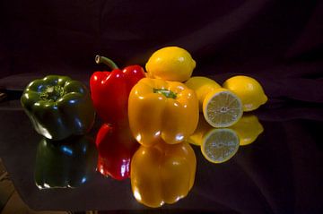 Nature morte des fruits et légumes sur Brian Morgan