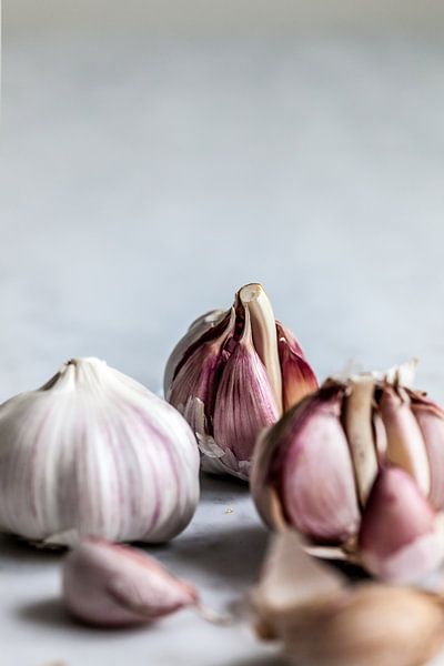 Frischer Knoblauch von Nina van der Kleij