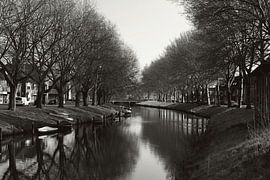 Der Ring um Breda in Schwarz und Weiß von Texas van Egmond