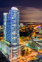 Infinity Brickell at Night