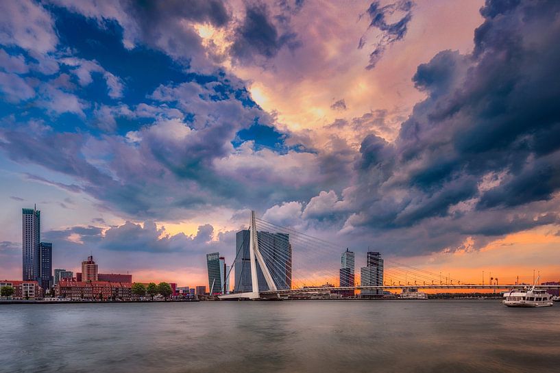 Rotterdam in Kleur von Dennisart Fotografie