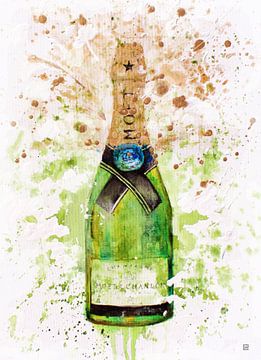 Champagne Mo green by Atelier Paint-Ing