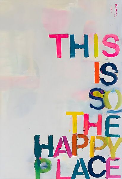 Place au bonheur par Gapran Art