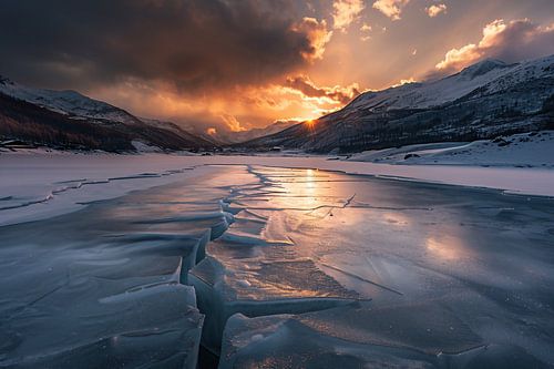 Mountain magic in the twilight