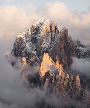 Nahaufnahme Langkofel