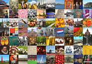 Typisch Niederlande - Collage von Bildern des Landes und der Geschichte von Roger VDB Miniaturansicht