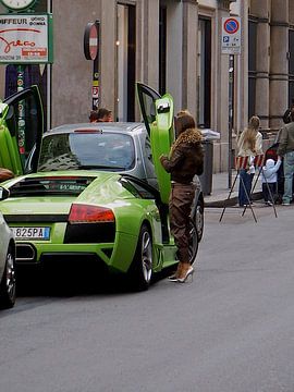 Kermit in Via Monte Napoleone