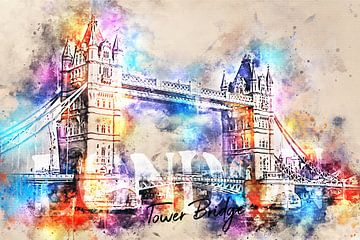 Tower Bridge - Londen van Sharon Harthoorn