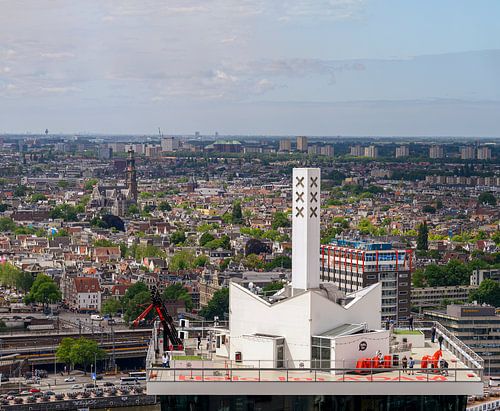 De schommel van de ADAM toren Amsterdam