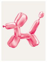 Ballon Hund - Pink