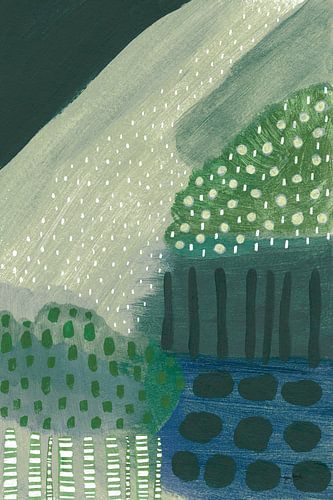 Salt Shrub III Green, Lynn Mack