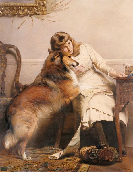 Charles Burton Barber,Sweethes, 1890 van finemasterpiece