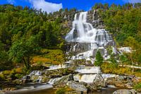 Tvindefossen waterfall, Norway