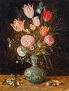 Blumenstrauß in einer chinesischen Vase, um 1625, Jan Brueghel der Jüngere von Atelier Liesjes Miniaturansicht