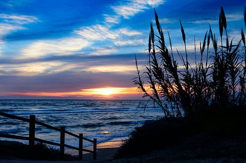 Sonnenuntergang in Spanien