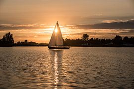 Zeilboot Friesland by saskia snijders
