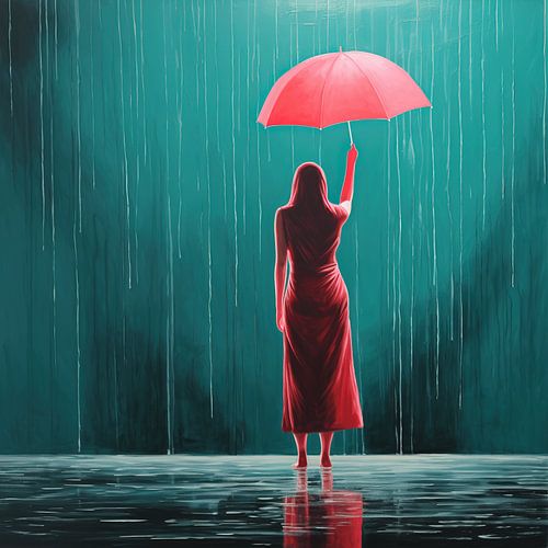 Etherische Regenscènes