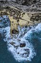 Woeste zee bij Lampedusa van Elianne van Turennout thumbnail