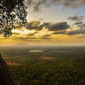 Het bergen landschap van Sri Lanka van Gijs Bodzinga