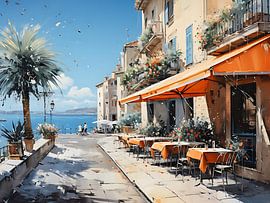 St. Tropez aan de Franse Rivièra / Cote d'Azur van PixelPrestige