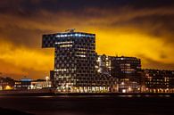 Zonsondergang Rotterdam von Rene Van Putten Miniaturansicht