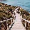 Trap naar het strand in Ericeira | Portugal | Surfdorpje van Expeditie Aardbol