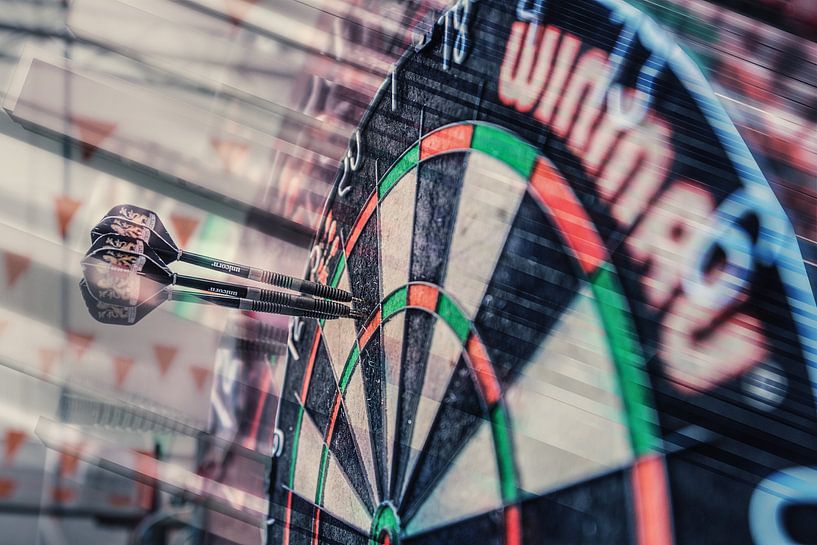 Dartboard by Marco Bakker
