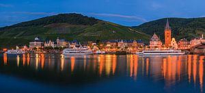Abend in Bernkastel-Kues, Rheinland Pfalz