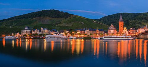 Evening in Bernkastel-Kues, Rhineland-Palatinate