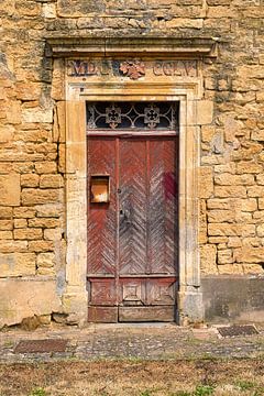Weathered French Door by MMFoto