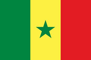 Flagge von Senegal