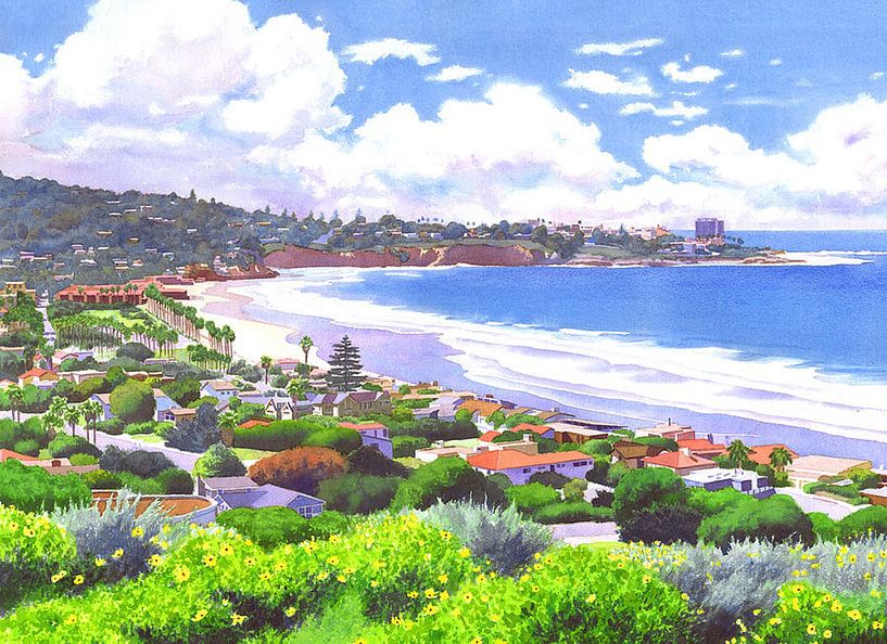 La Jolla California by erikaktus gurun