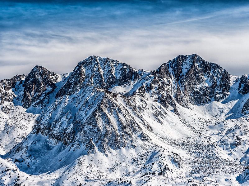 Berglandschaft Andorra von Luc V. de Zeeuw