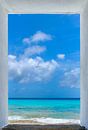 Uitzicht van de White Slave Huts, Bonaire van M DH thumbnail