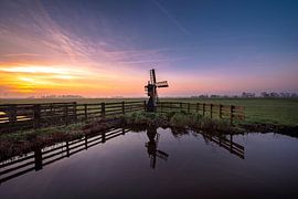 Little windmill in the morning by Marc Hollenberg