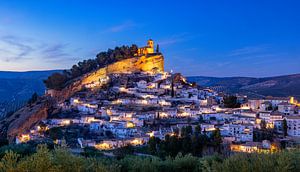 Abend in Montefrio, Spanien