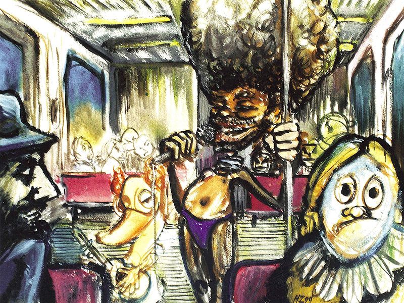 De Metrozanger van Hans Zantman