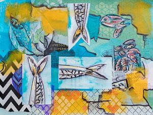 Küche Kunst - Fische