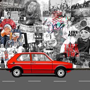 Take your time - 'Seventies Car' van Jole Art (Annejole Jacobs - de Jongh)